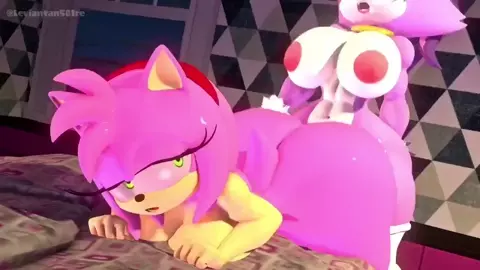 Blaze fucking Amy from behind