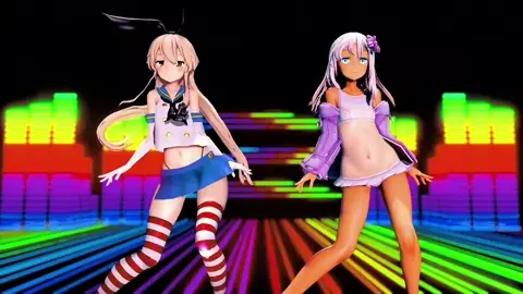 Shimakaze & Ro500 - Ghost Dance [MMD R18] GenesisMMD
