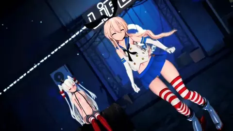 Shimakaze - Hibana (ver. 2) [MMD R18] GenesisMMD