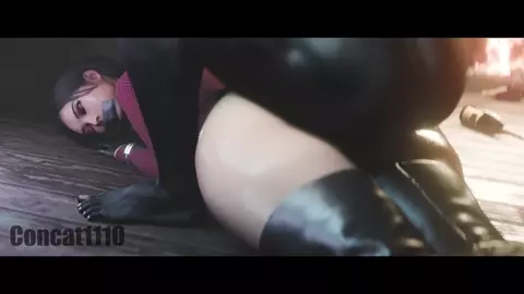 Ada Wong Prone Bone [Blacked][Concat1110]