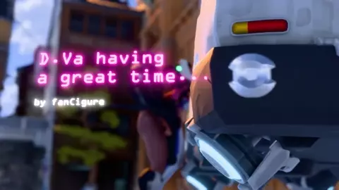 D.Va had a great time at Hanamura! (short version) [fanCigure]