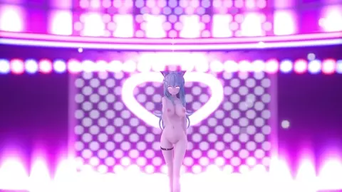 SEXDanceDance that gradually becomes more aroused. Lamy ver. (Naked & Cat Ears) [ブラン]