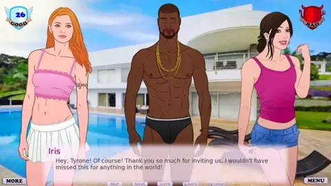 Good Girl Gone Bad [The Loving Path]: Chapter 20. Tyrone's BBC Pool Party
