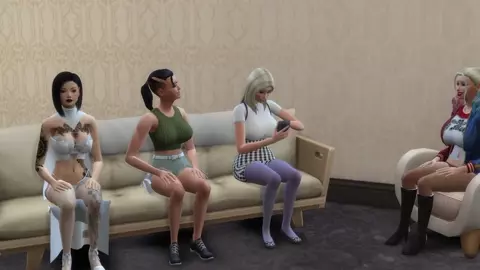 Futanari party part 3