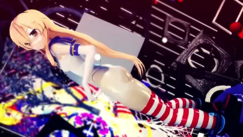 Shimakaze - ILLELLA [MMD R18] Hamselvish