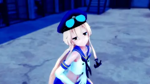 Shimakaze - Up & Down [MMD R18] Hamselvish
