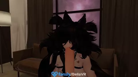 Goth mommy blowjob POV