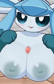 Glaceon Straddling Paizuri