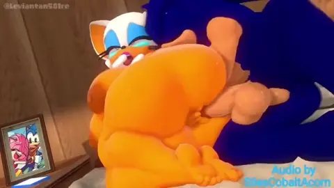 Sonic cheating Amy with Rouge (sound)