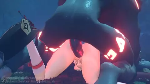 Hu Tao Pinned down [JibrishNSFW]
