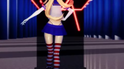 Shimakaze - Yeah Oh Ahhh Oh [MMD R15] Hamselvish.