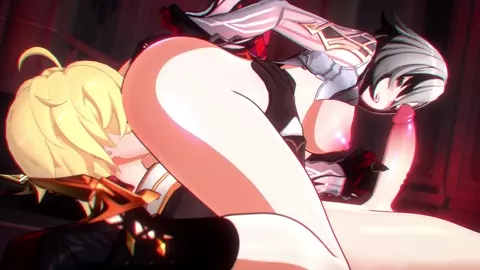 [Mellewd] Arlecchino x Aether