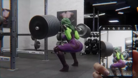 Caught by She-Hulk [Ulfsark3D]