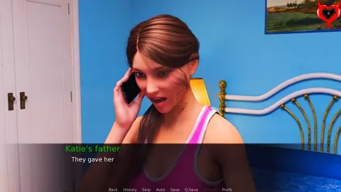Katie's Corruption: Chapter 1. Katie Receives An Advance Payment... In Jizz!