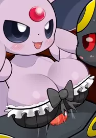 Espeon's Adorable Paizuri