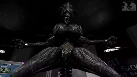 Xeno Queen Cumtainment (Niki3D)