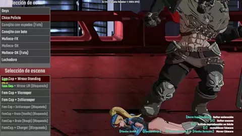 Pure Onyx Fem cop wraxe standing