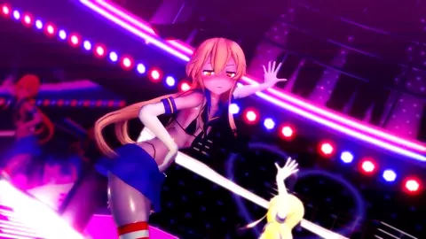 Shimakaze - Bloodline [MMD R15] Hamselvish