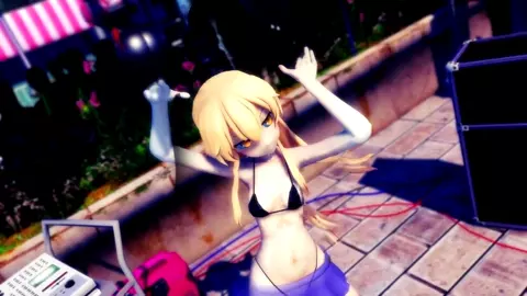 Shimakaze - Rabbit Hole [MMD R15] Hamselvish