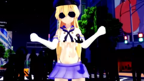 Shimakaze - BAAM [MMD R15] Hamselvish