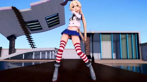 Shimakaze - Wife [MMD R15] GenesisMMD