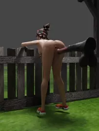 Lifeguard Kiri x Horse Cock (loop)