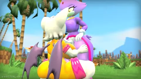 Rouge blowjob Blaze
