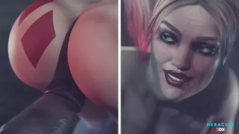 Harley's GPD encounter in Jail POV (Splitscreen) [Heracles3DX]