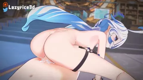 Furina reverse cowgirl position [LazyRice3D]