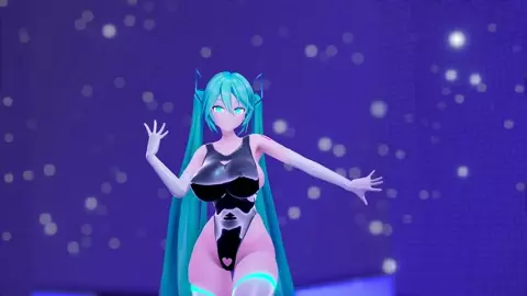 SEXDance Hatsune Miku vs KUROMARU (Race Queen Outfit) [ブラン]