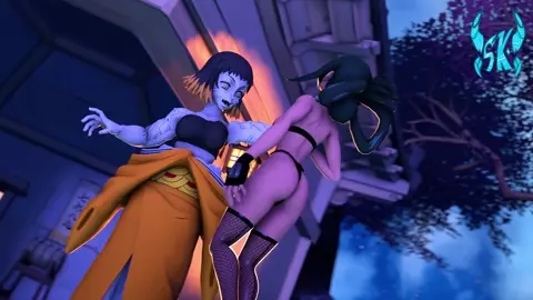 Asui x Susamaru- The Demon and the Ninja