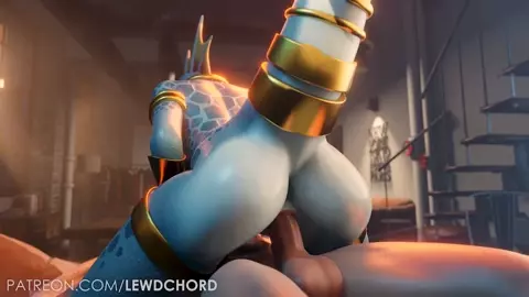 Lizard Cowgirl Riding [Lewdchord]