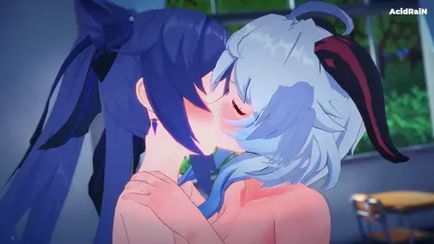 【Genshin impact】Ganyu x Keqing FUTA