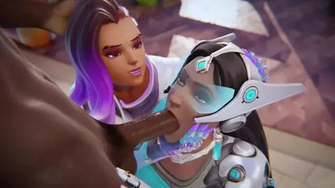 Symmetra & Sombra BJ [Blacked][Cawneil][NO WM]