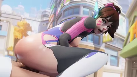 D.va's fan service [Bewyx]