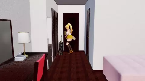 Crowded Motel Room - Darkness 4K