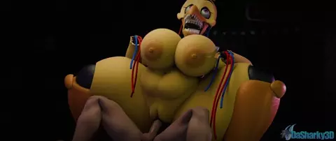 [Dasharky3d] Withered female chica