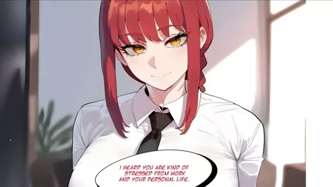 [VOICED] Makima's Therapy Session • Joi ( Edging , Breath Play , Motion Image )