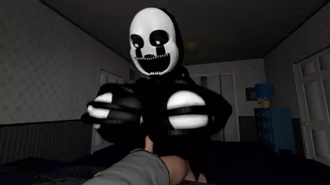 Nightmarionne gives Michael the Paizuri.