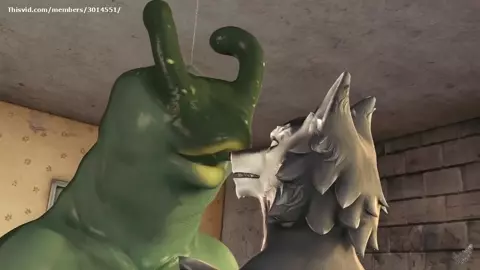 Cock vore by zillastudio