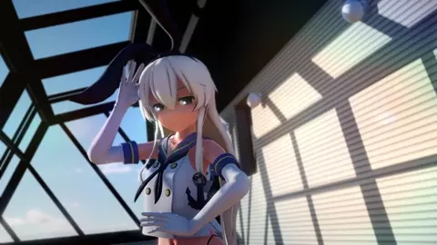 Shimakaze - Girls [MMD R18] Shiron