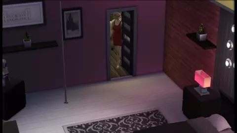 SIMS 4 She enjoys playing with her big dildo!