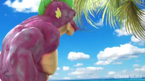 Hooves-Art Rarity And Spike Beach Meme (Sound Edit By Lennon Black)
