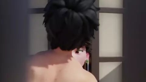Ming Lee and Hiro on a beach