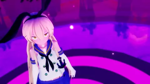 Shimakaze - Bunny Style [MMD R15] Hamselvish