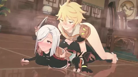 Shenhe x Aether [Anna Anon]