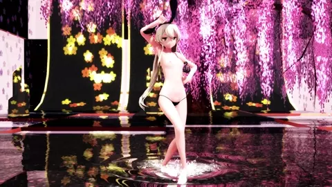 Shimakaze - Negaiboshi [MMD R18] Gib