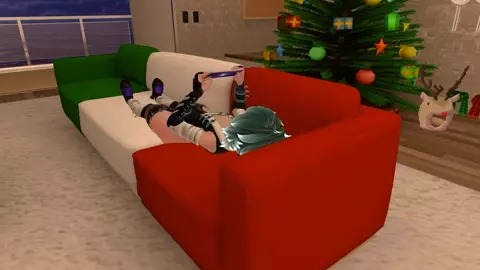 VRCHAT Double Christmas Smother