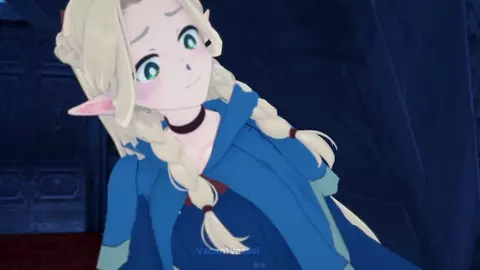 Marcille Donato being possessed after being separated from the main party