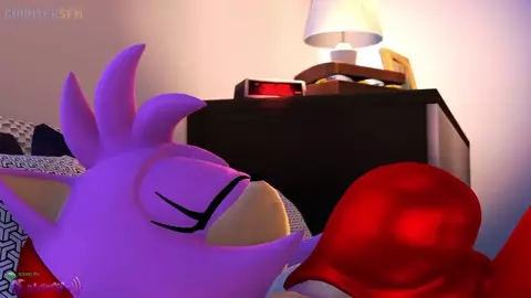 Sally Kissing sleeping Amy